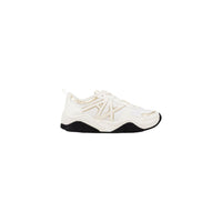 Sneakers sportive Armani Exchange in poliestere bianco