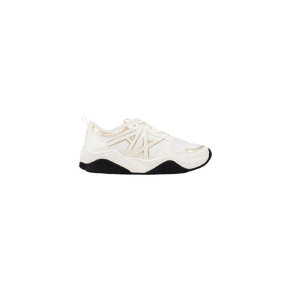 Sneakers sportive Armani Exchange in poliestere bianco