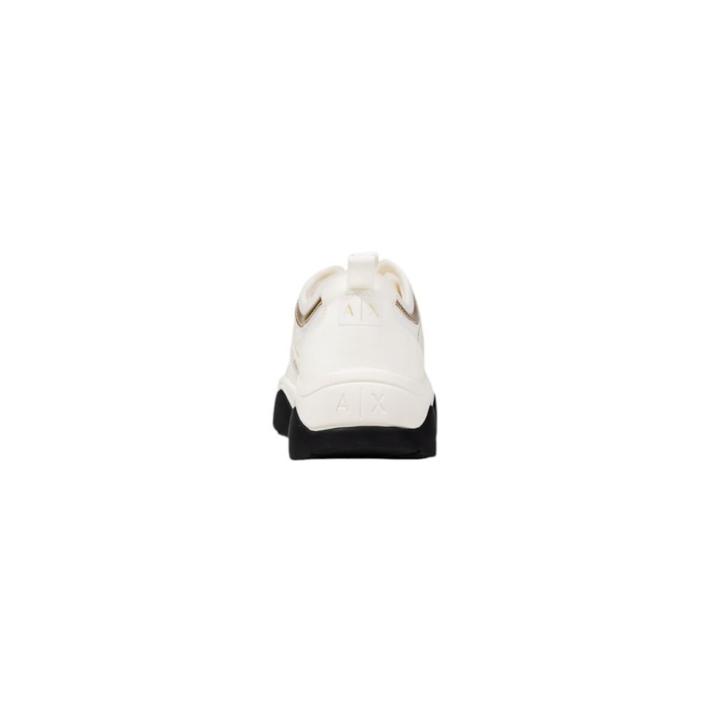 Sneakers sportive Armani Exchange in poliestere bianco