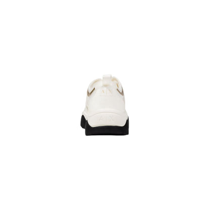 Sneakers sportive Armani Exchange in poliestere bianco