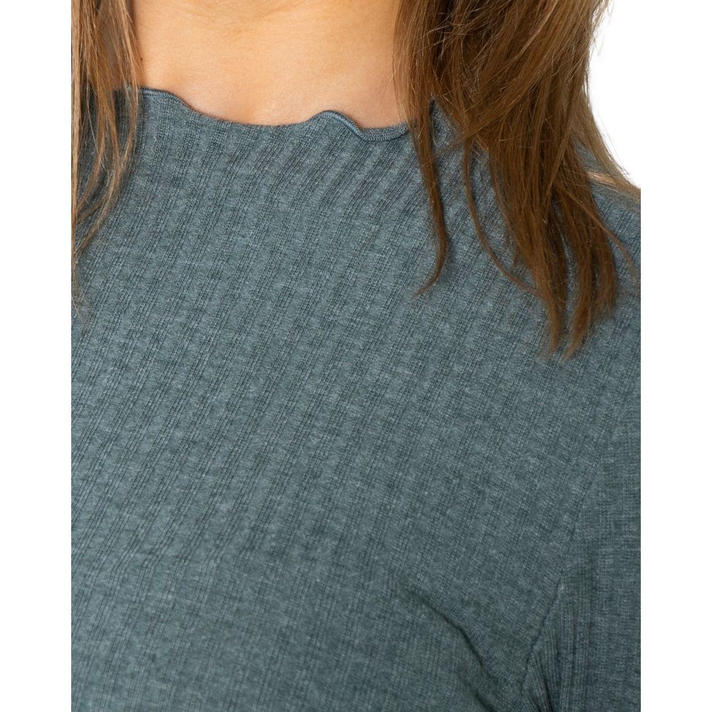 Sweatshirt en Viscose Bicolore Uniquement