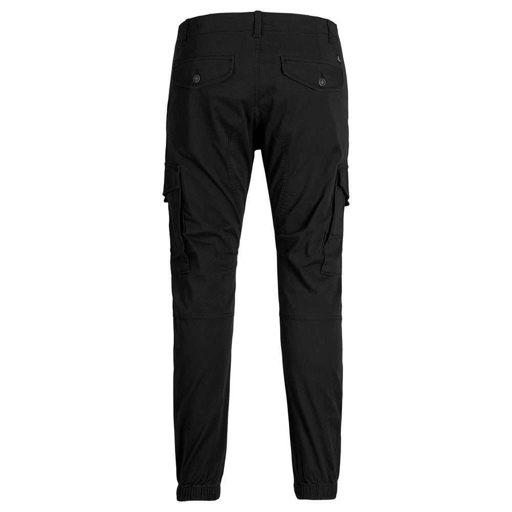 Pantaloni Skinny Neri in Cotone Jack Jones