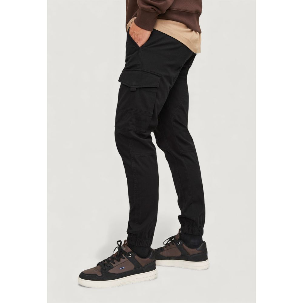 Pantaloni Skinny Neri in Cotone Jack Jones