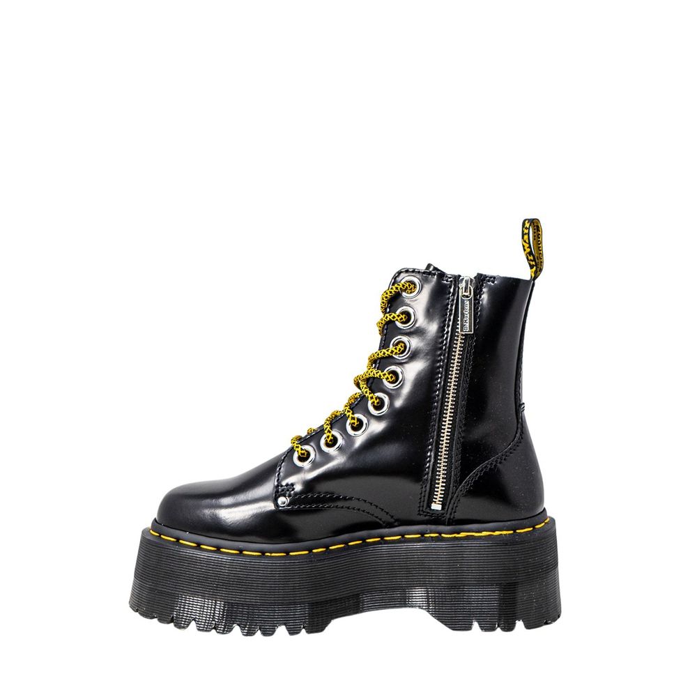 Bottes Dr. Martens en cuir noir à lacets
