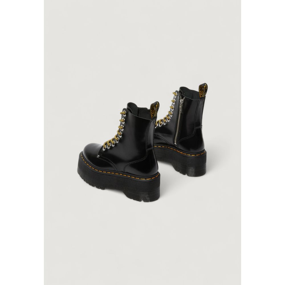 Bottes Dr. Martens en cuir noir à lacets