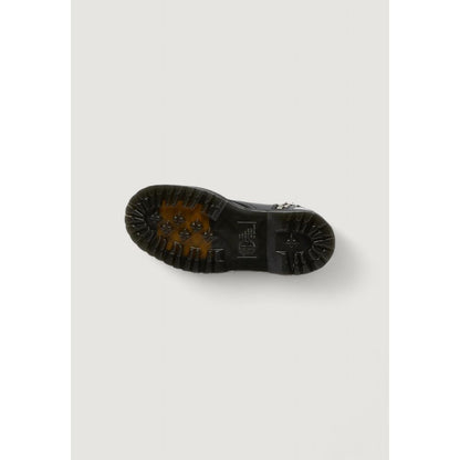Stivali stringati in pelle nera Dr. Martens