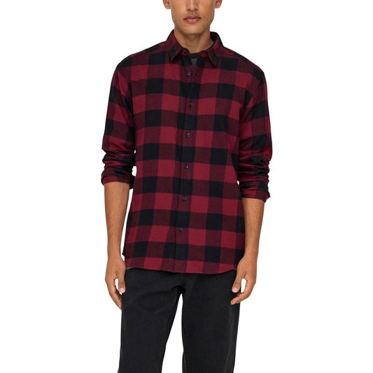 Camicia Fantasia in Cotone Multicolor Only & Sons