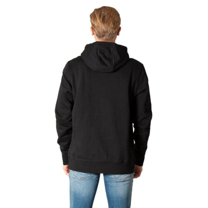 Felpa con cappuccio Tommy Hilfiger in cotone nero