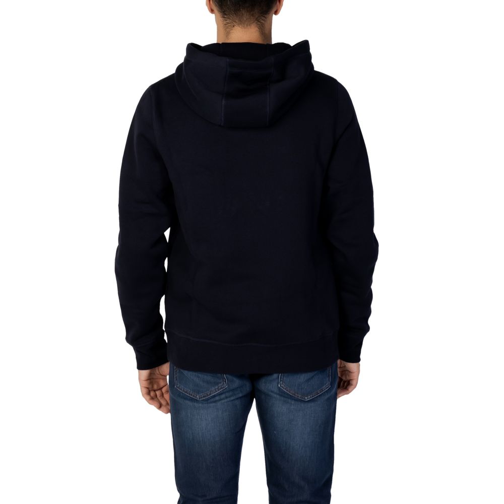 Felpa con cappuccio Tommy Hilfiger in cotone blu