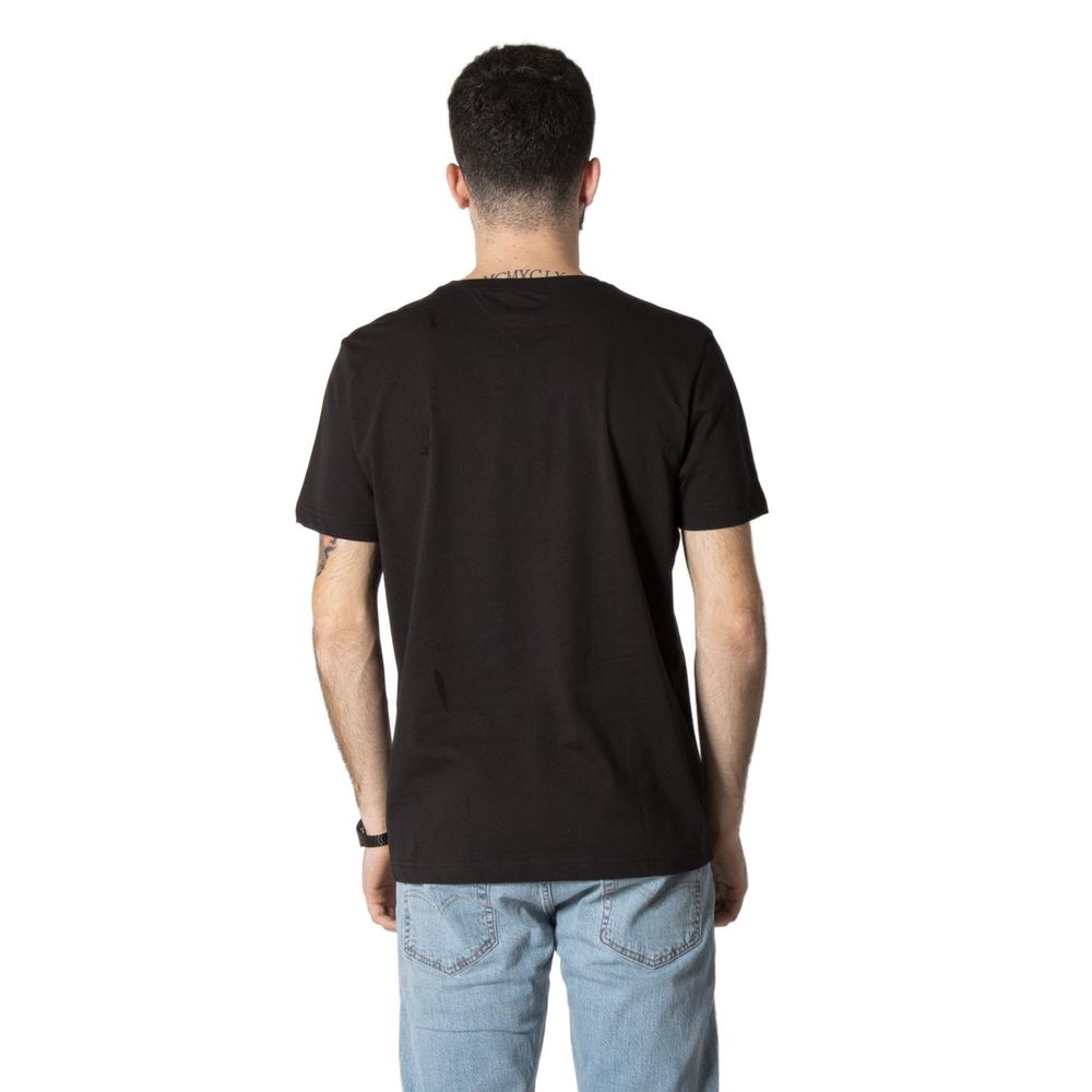 T-Shirt Tommy Hilfiger Nera in Cotone