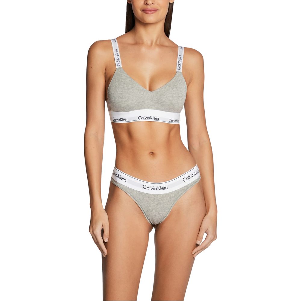 Calvin Klein Underwear Culotte in cotone grigio