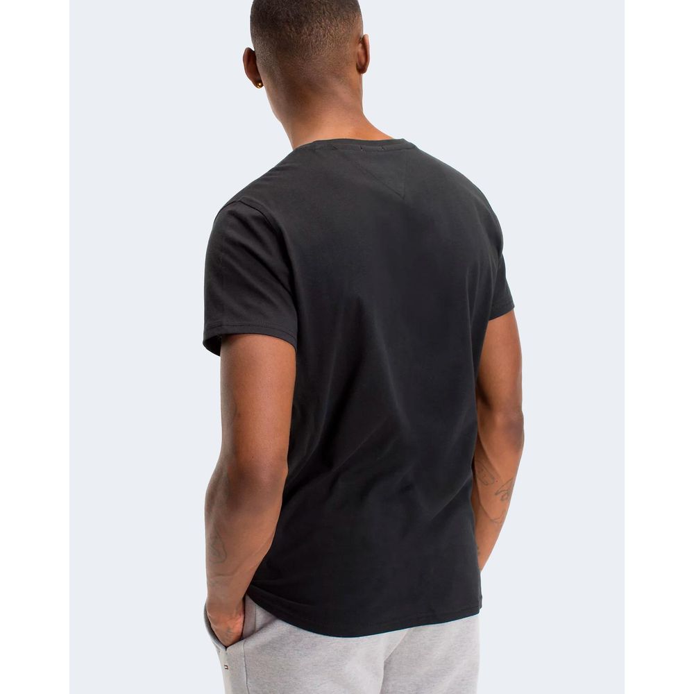 T-shirt Tommy Hilfiger Jeans in Cotone Nero