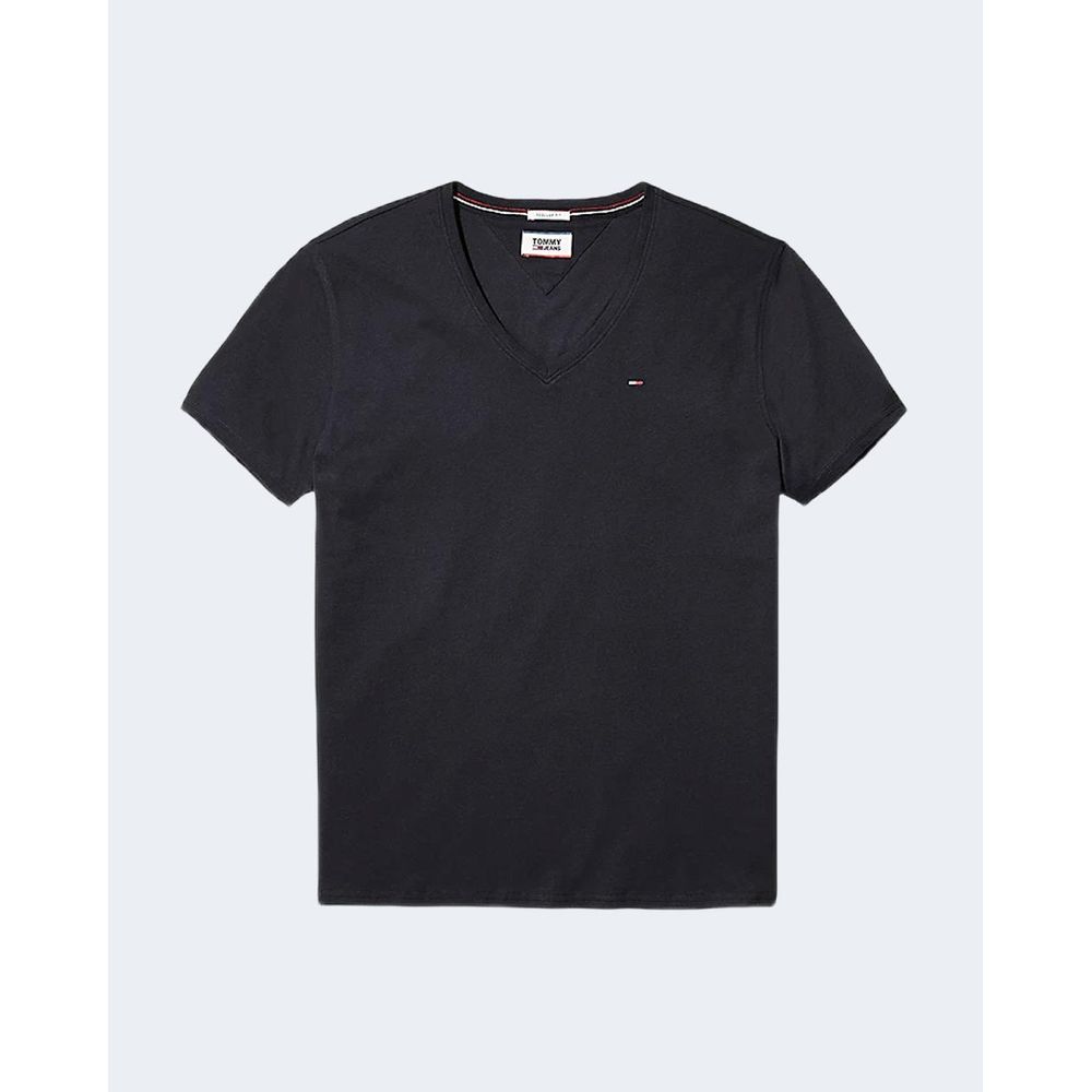 T-shirt Tommy Hilfiger Jeans in Cotone Nero