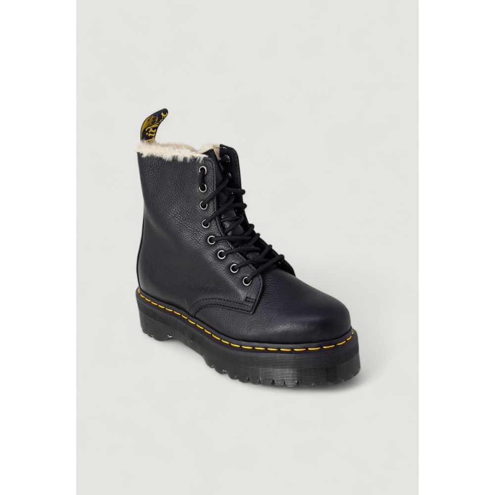 Bottes Dr. Martens en cuir noir à lacets
