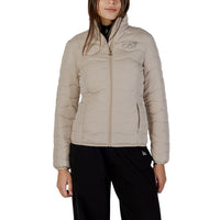 Bomber EA7 Emporio Armani in poliestere beige