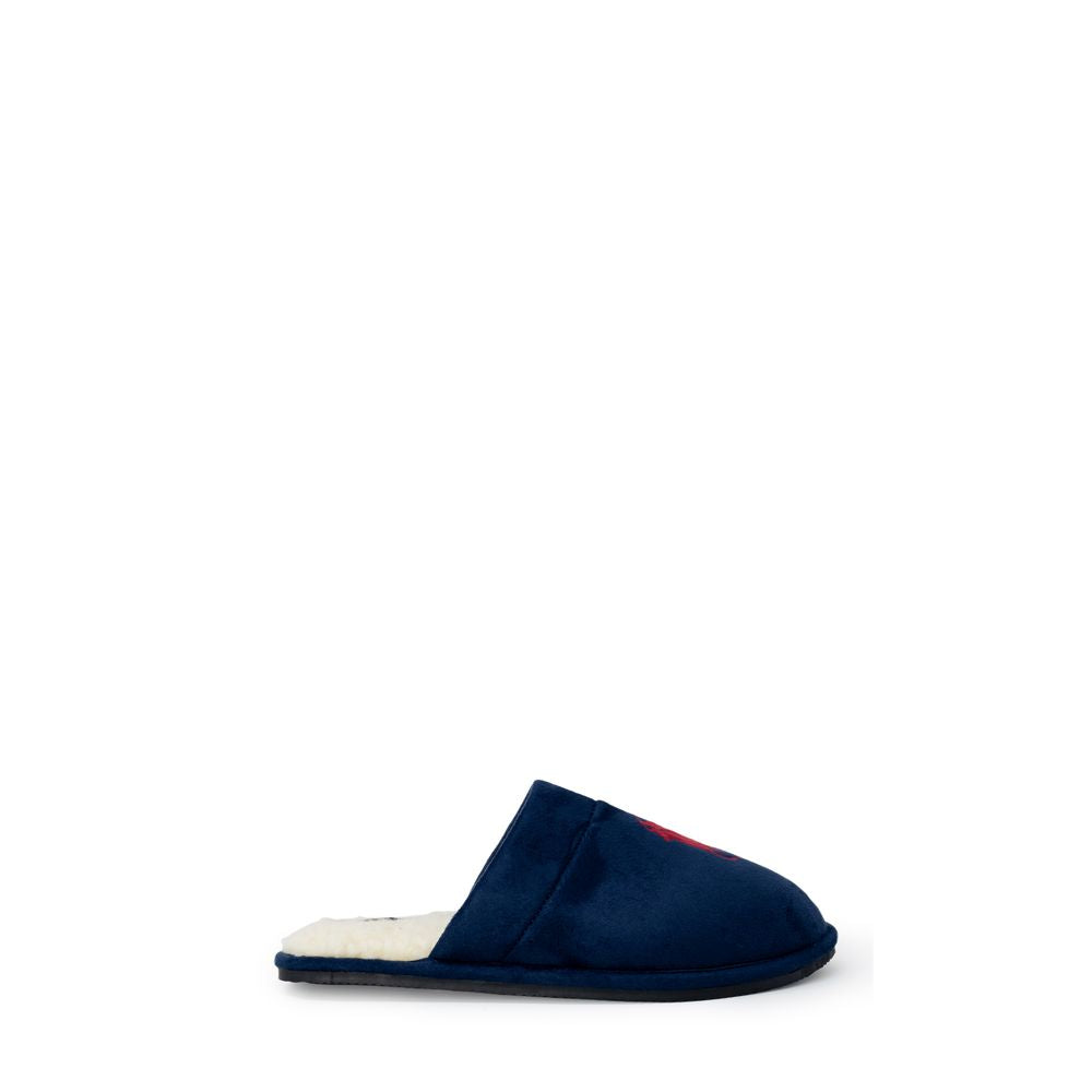 Pantofole Ralph Lauren in poliestere blu