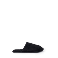 Pantofole Ralph Lauren in poliestere nero