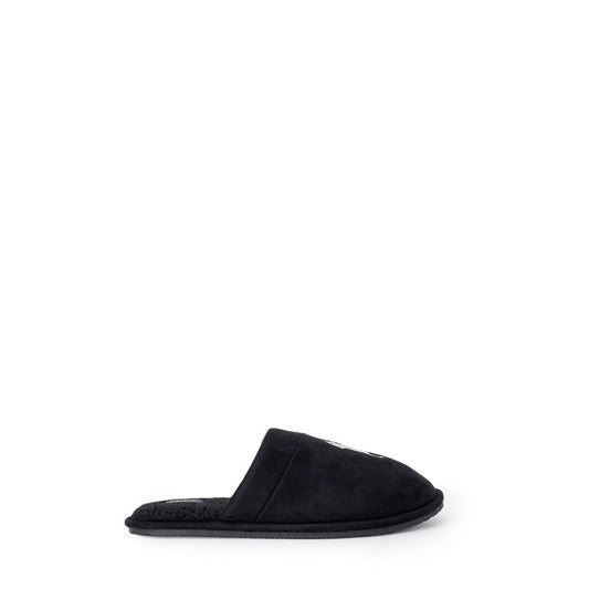 Pantofole Ralph Lauren in poliestere nero