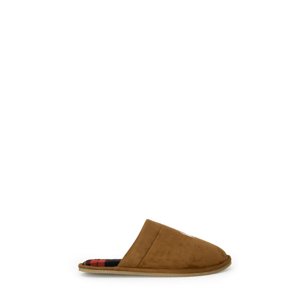 Chaussons Ralph Lauren beiges en polyester