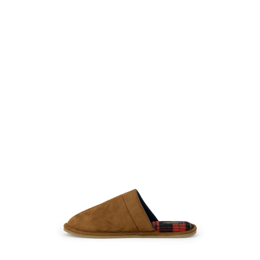 Chaussons Ralph Lauren beiges en polyester