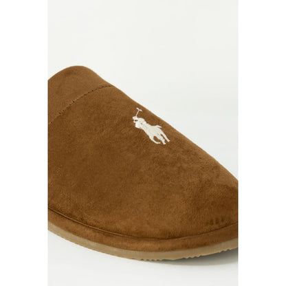 Chaussons Ralph Lauren beiges en polyester