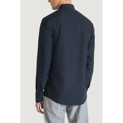 Camicia elegante Antony Morato in cotone blu