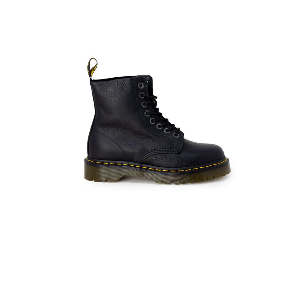 Bottes Dr. Martens en cuir noir à lacets