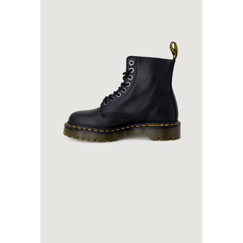 Bottes Dr. Martens en cuir noir à lacets