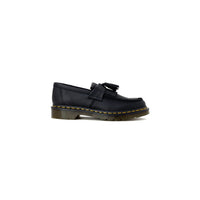 Scarpe con plateau in pelle nera Dr. Martens