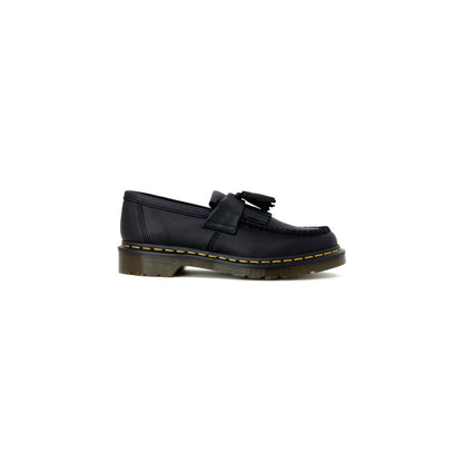 Scarpe con plateau in pelle nera Dr. Martens