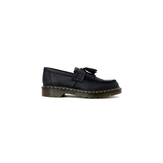 Scarpe con plateau in pelle nera Dr. Martens