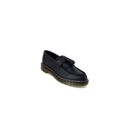 Scarpe con plateau in pelle nera Dr. Martens