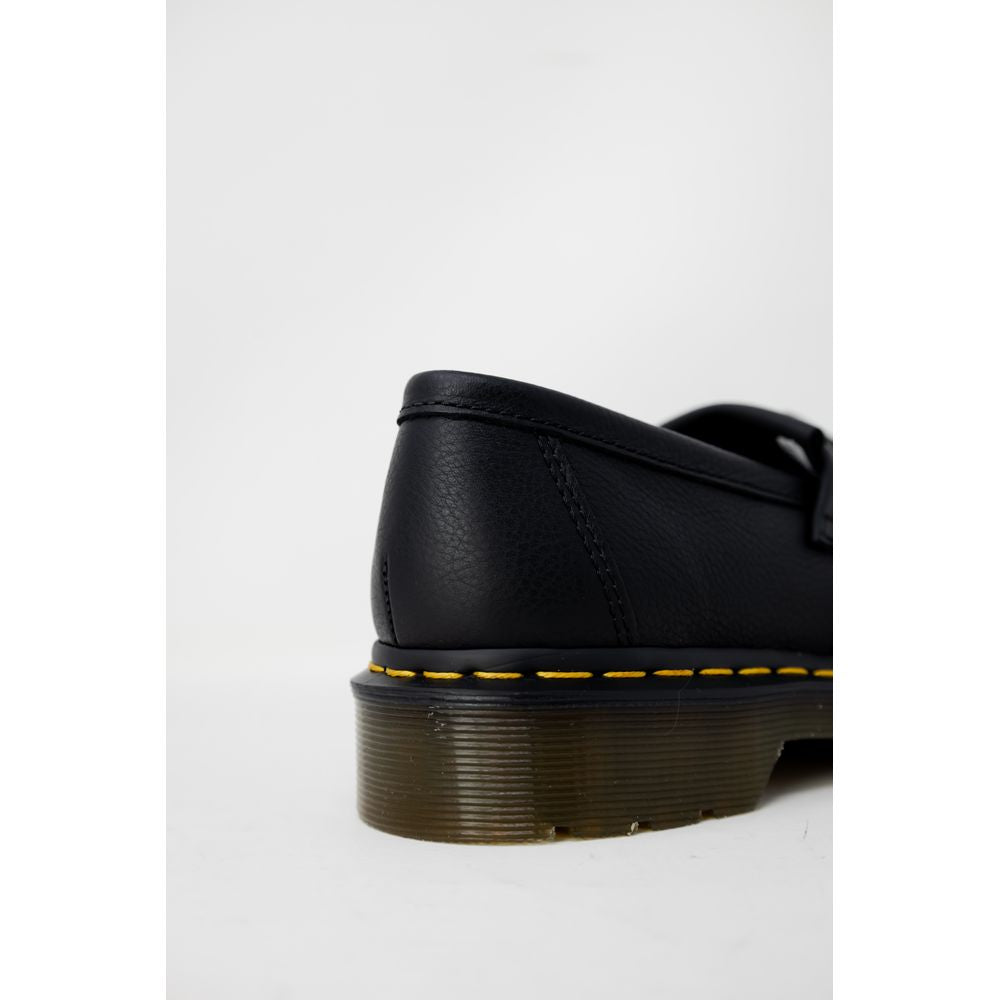 Escarpins à plateforme en cuir noir Dr. Martens