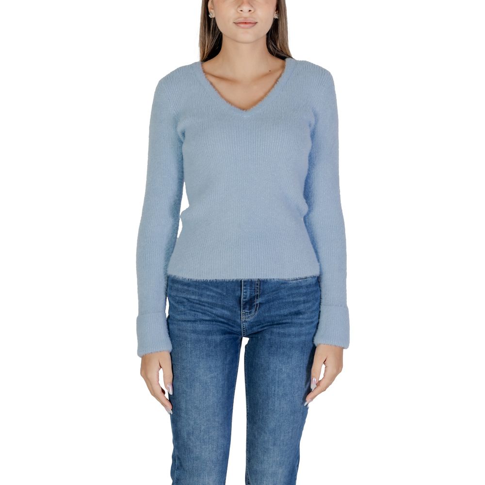 Sweat-shirt Morgan De Toi bleu en polyamide