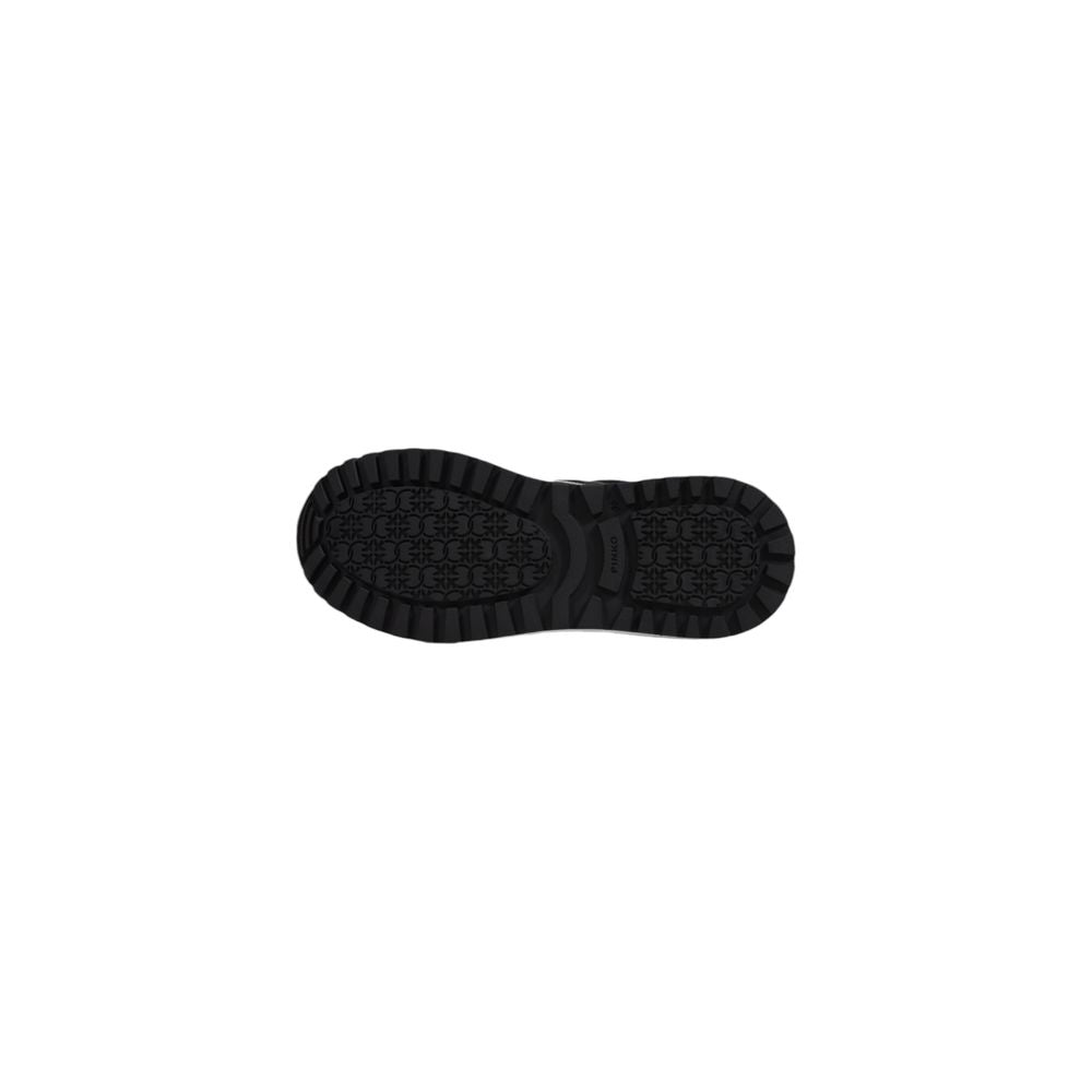Baskets basses en cuir noir PINKO