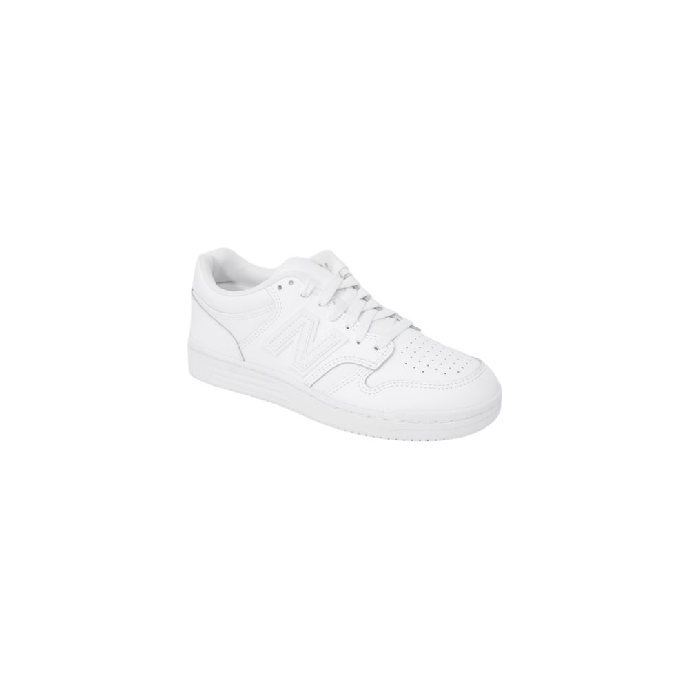 Sneakers sportive in pelle bianca New Balance