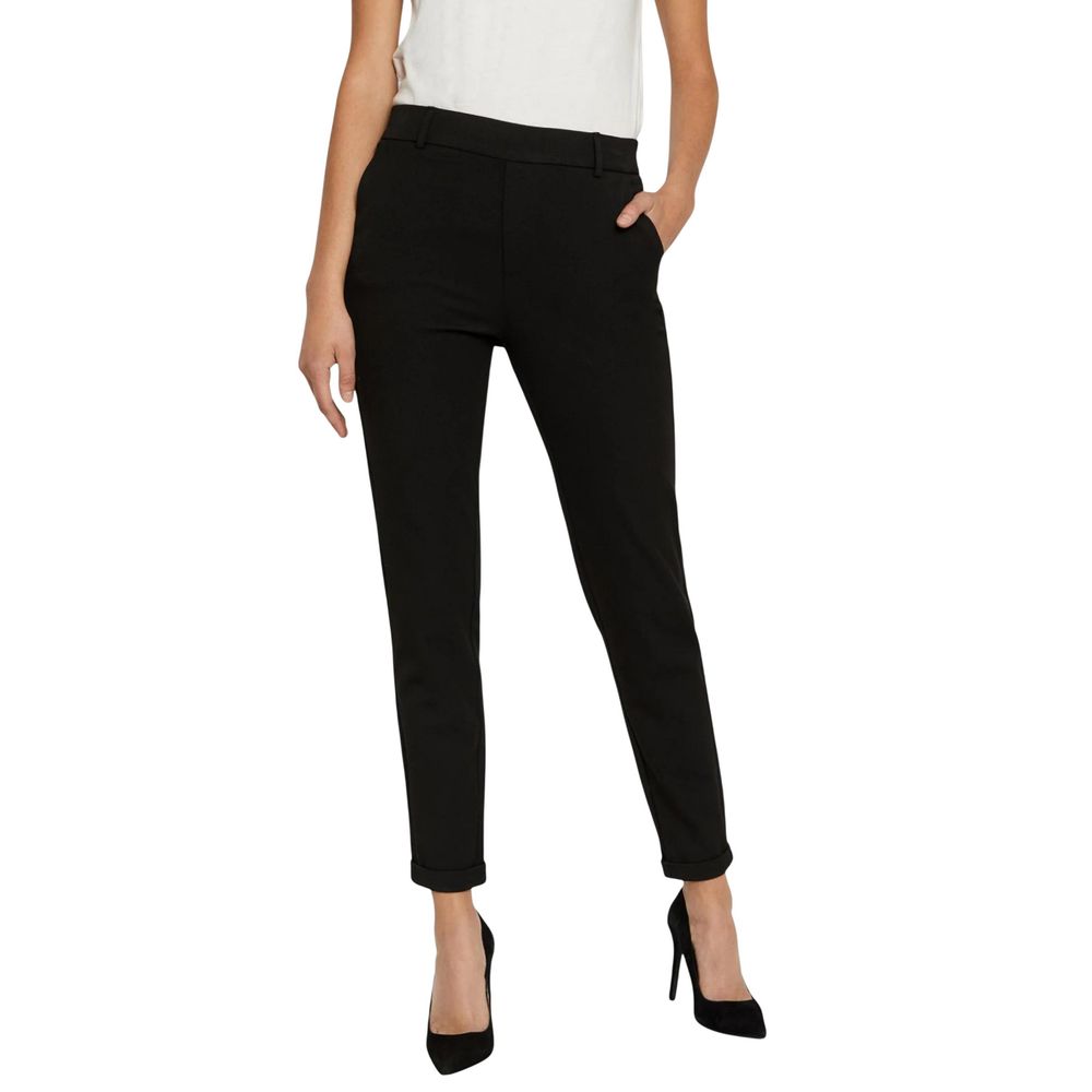 Vero Moda Pantaloni casual neri in poliestere