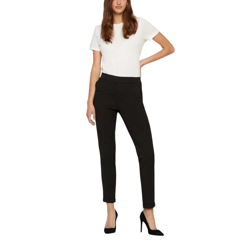 Vero Moda Pantaloni casual neri in poliestere