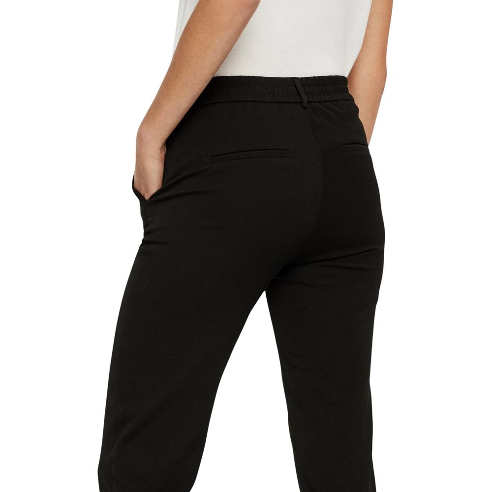 Vero Moda Pantaloni casual neri in poliestere