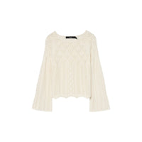 Felpa in cotone beige Vero Moda