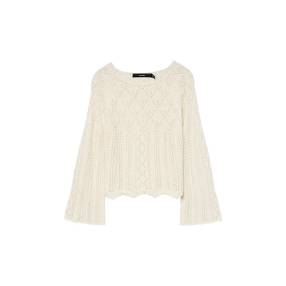 Felpa in cotone beige Vero Moda
