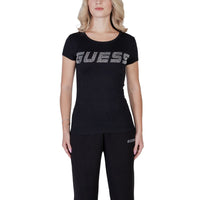 T-shirt Guess in cotone nero Active