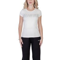 T-shirt in cotone Guess Active Cream