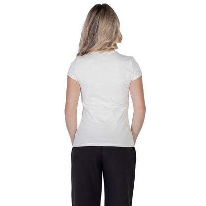 T-shirt in cotone Guess Active Cream