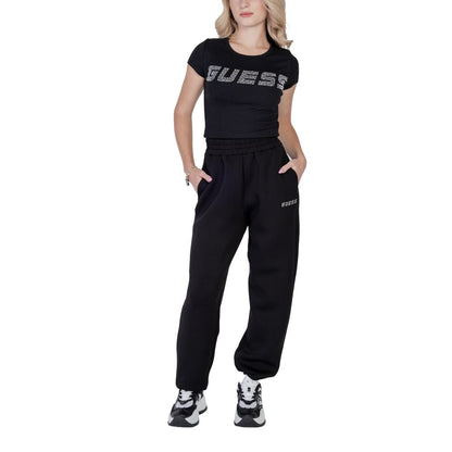 T-shirt Guess in cotone nero Active