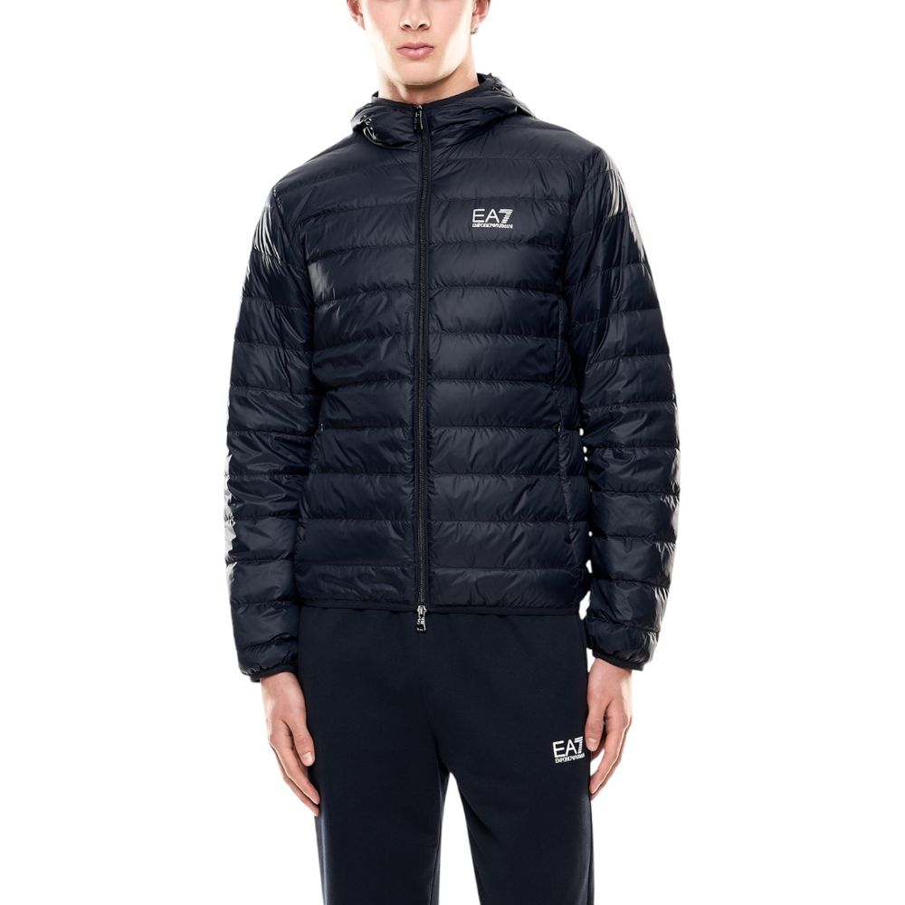 Giacca EA7 Emporio Armani in poliammide blu