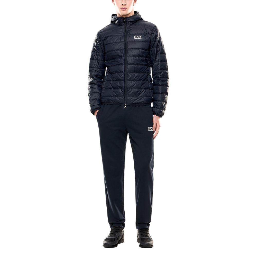 Giacca EA7 Emporio Armani in poliammide blu