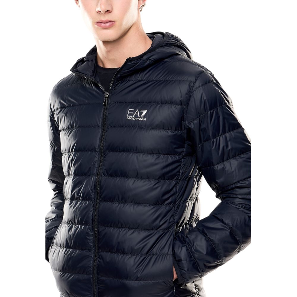 Giacca EA7 Emporio Armani in poliammide blu