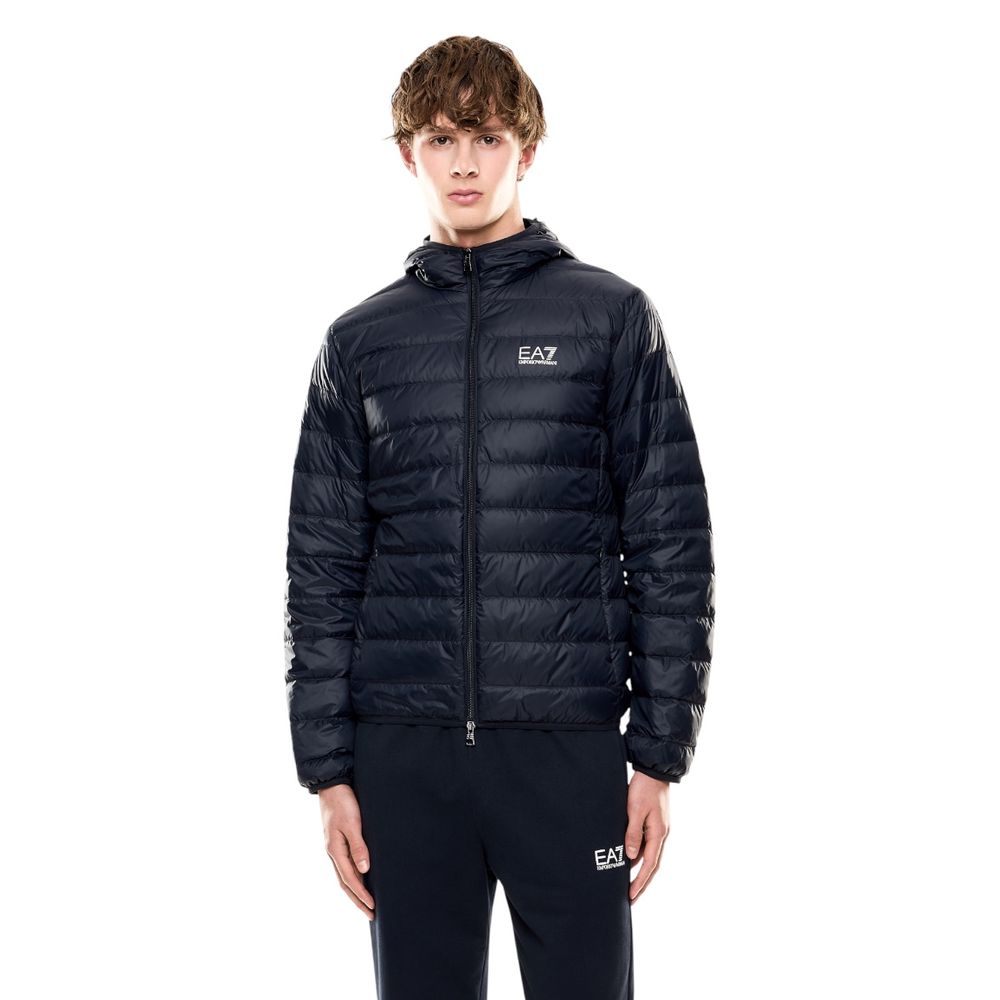 Giacca EA7 Emporio Armani in poliammide blu