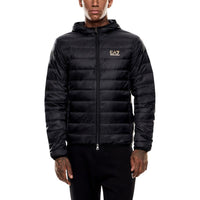 Giacca Lunga Bicolore EA7 Emporio Armani in Poliammide